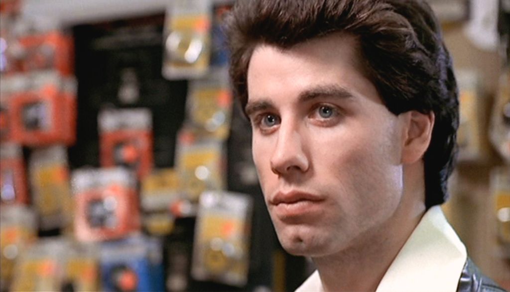 John Travolta dans La fièvre du samedi soir.