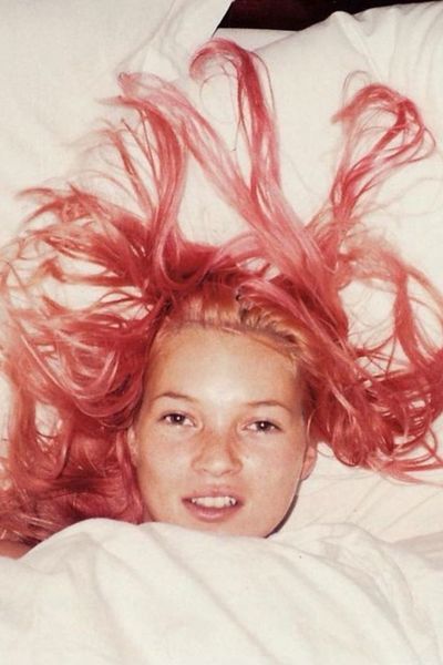 Kate Moss Debuts Pink Hair in New Marc Jacobs Campaign