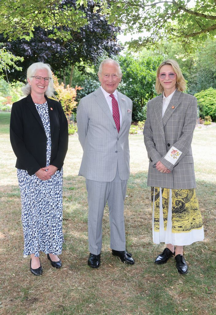 King Charles III recorded a bonus episode of the podcast "Unearthed: The Need for Seeds in the Gardens of Windsor Palace" with actor Cate Blanchett 