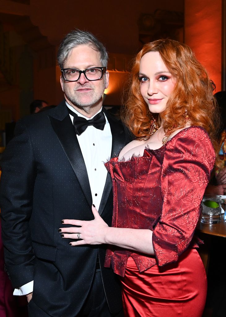 christina hendricks george bianchini heaven gala 2024