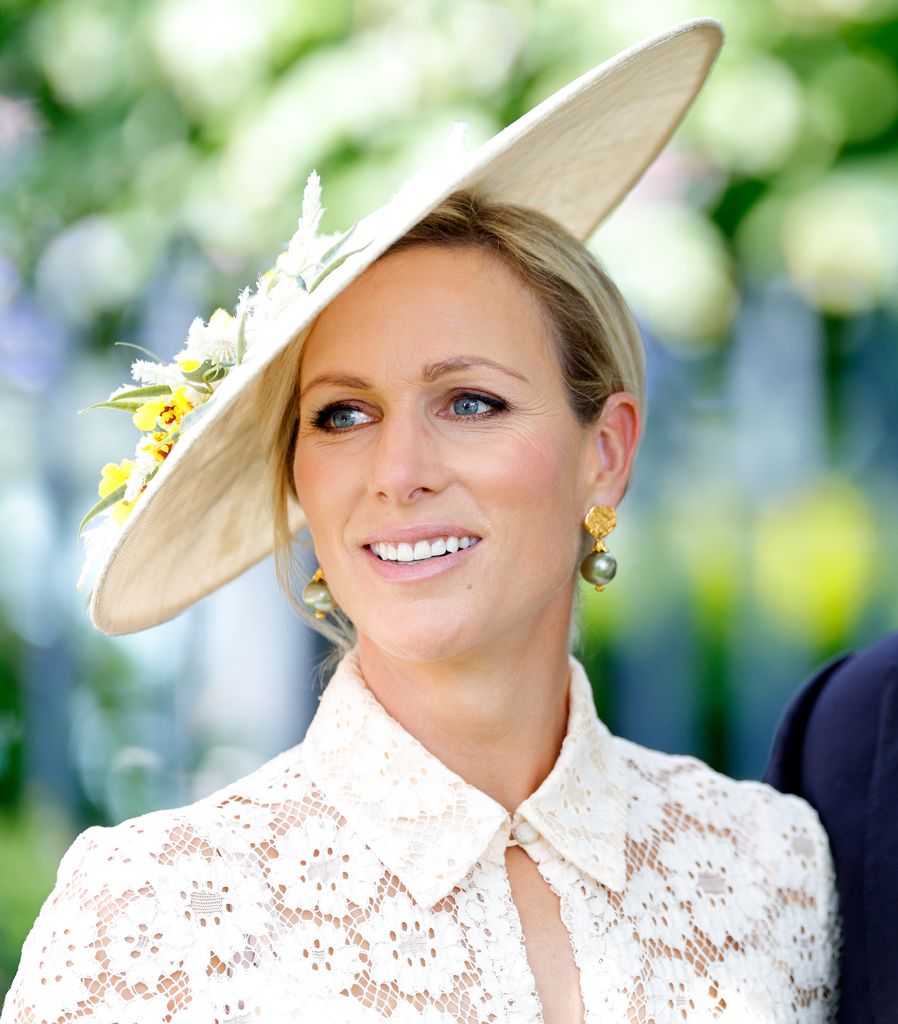 Zara Tindall attends day 3 'Ladies Day' of Royal Ascot 2023 at Ascot Racecourse on June 22, 2023 in Ascot, England