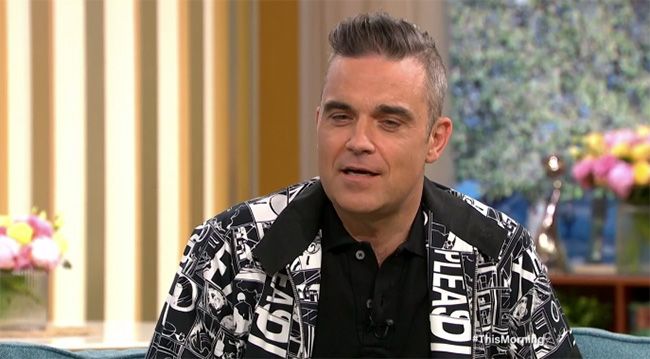 robbie williams this morning