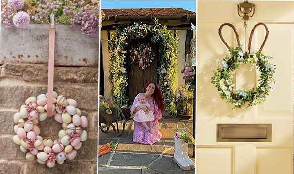 stacey solomon easter wreath inspiration