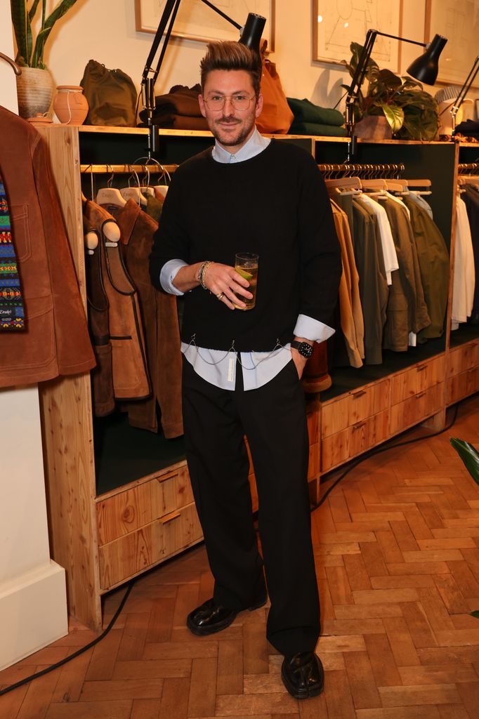 Henry Holland attends Crafted By True's Evening of Craftsmanship at Drake's Mayfair on October 29, 2025 in London, England. (Photo by Dave Benett/Max Cisotti/Dave Benett/Getty Images for True Entertainment)