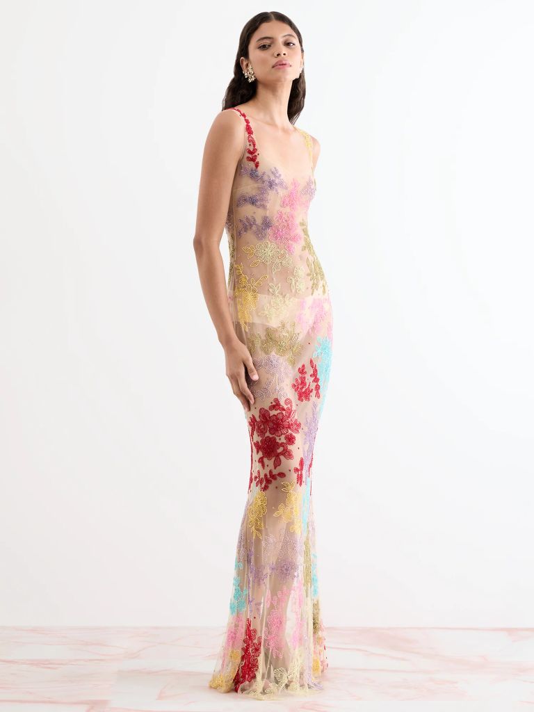 Rainbow Cora Gown