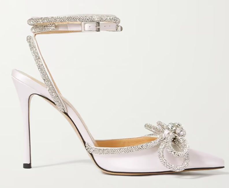 MACH & MACH white heels