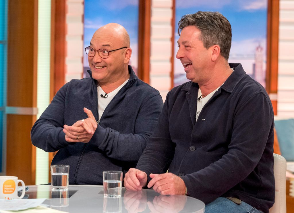 Gregg Wallace and John Torode appear on Good Morning Britain' TV sho