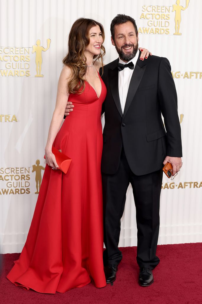 Jackie Sandler and Adam Sandler attend the 29th Annual Screen Actors Guild Awards