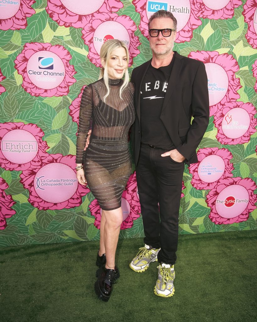 Tori Spelling and Dean Mcdermott attend Luskin Orthopedic Institute For Children Gala at Universal Studios Hollywood on June 10, 2023 in Universal City, California
