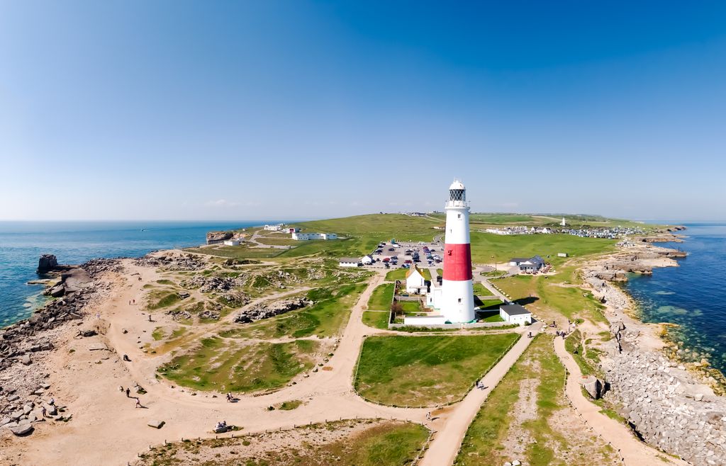 Portland Bill lighthouse on the Isle of Portland