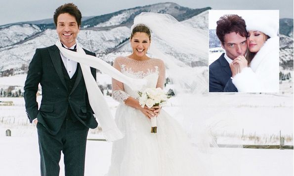 595px x 357px - Celebrity weddings 2015: The stars who married this year | HELLO!
