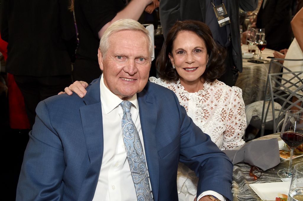 Jerry West and Karen West attend the 2019 NBA Awards presented by Kia on TNT at Barker Hangar on June 24, 2019 in Santa Monica, California