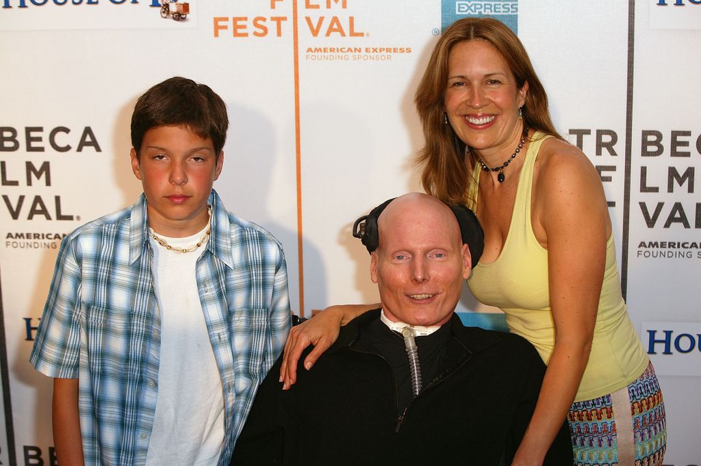 will reeve with christopher reeve and dana reeve