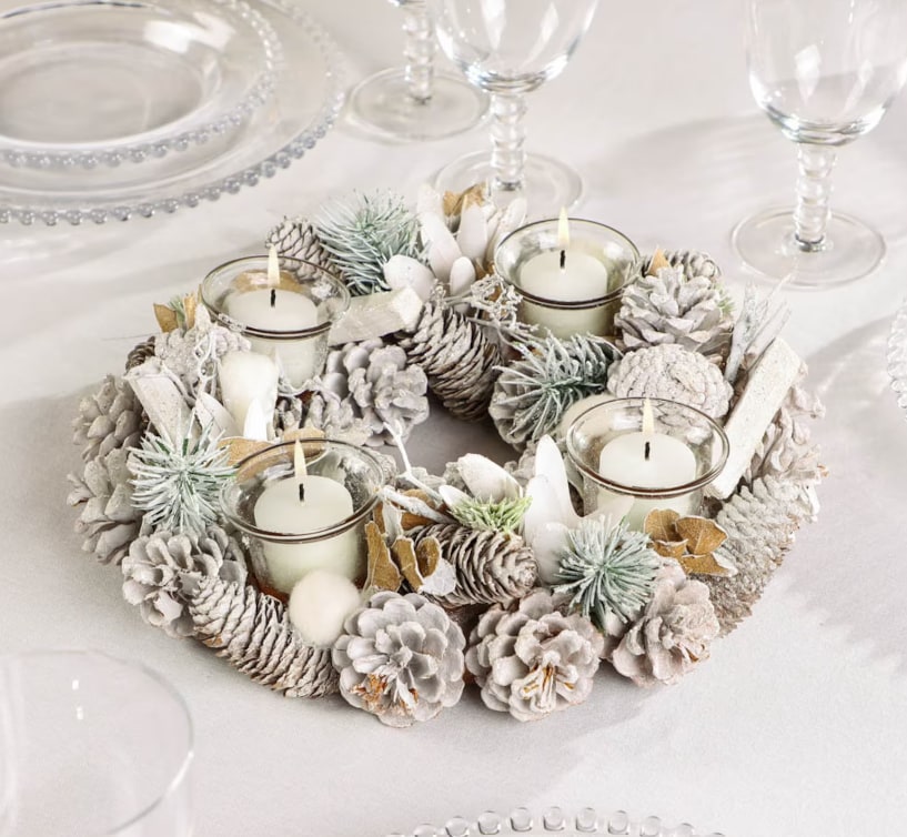 etsy christmas table centrepiece