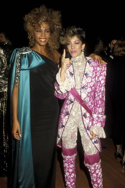 Singer Whitney Houston attended the 13th Annual American Music Awards on January 27, 1986