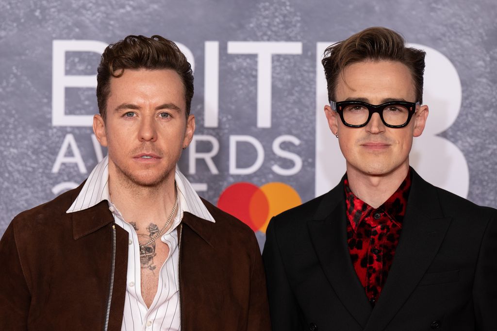 Danny Jones at the Brits in 2025