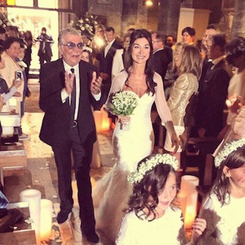 Roberto Cavalli wedding dress, Spring 2015 | Abiti da sposa, Sposa, Abiti