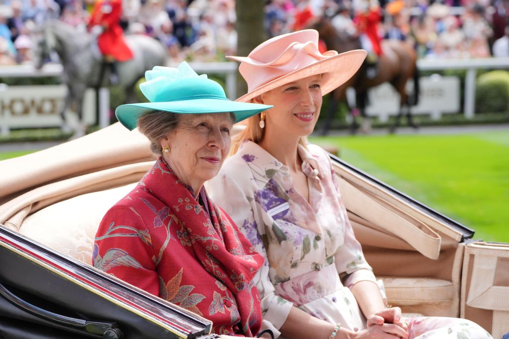 Princess Royal and Lady Gabriella Kingston at Royal Ascot