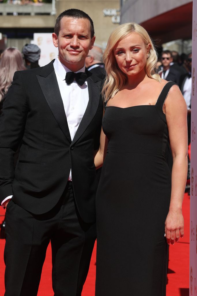 Helen George and Jack Ashton at the Virgin Media British Academy Television Awards in May 2022 