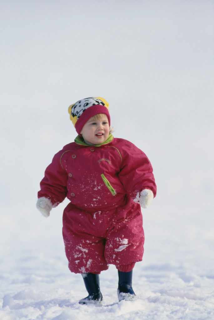 Princess Beatrice on a skiing holiday