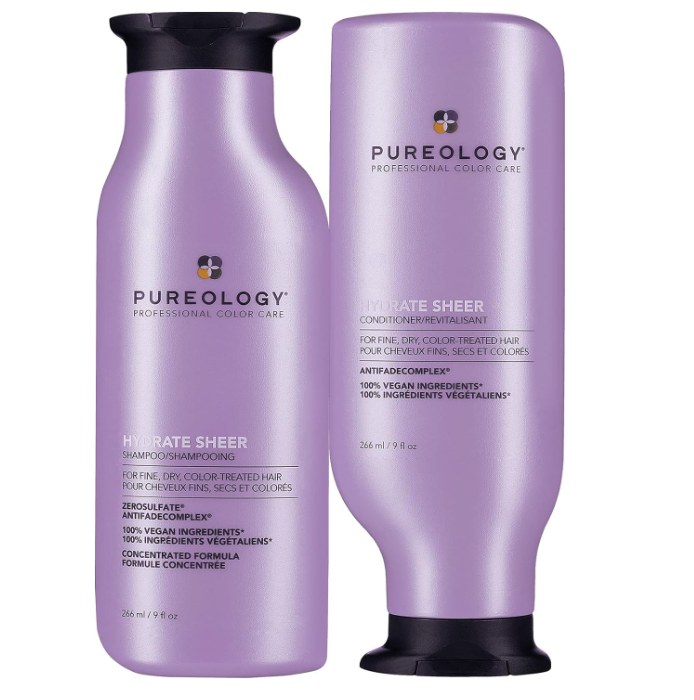 pureology hydrate sheer shampoo