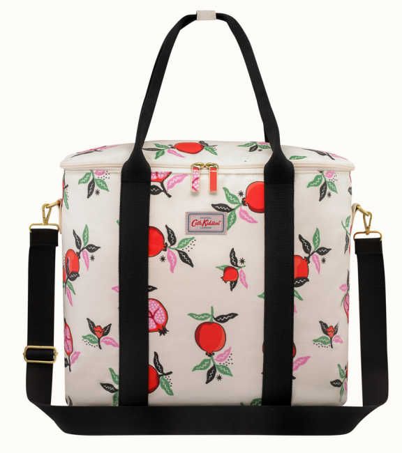 John Lewis Country Check Personal Picnic Cooler Bag, 6L, Pink