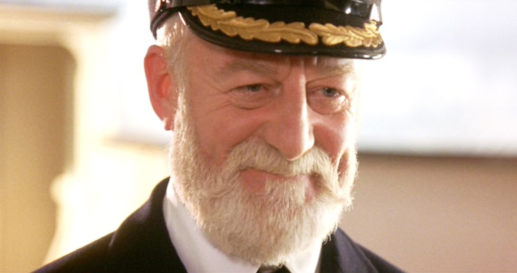 Bernard Hill as Captain Edward James Smith in Titanic