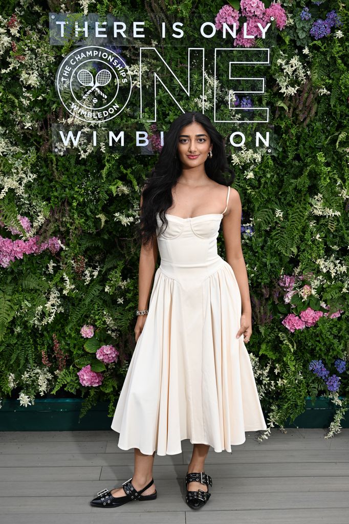 Sabrina Bahsoon in the AELTC's Parkside Suite in No.1 Court at The Championships 2025. Held at the All England Lawn Tennis and Croquet Club, Wimbledon. Day 10, on July 09, 2025 in London, England