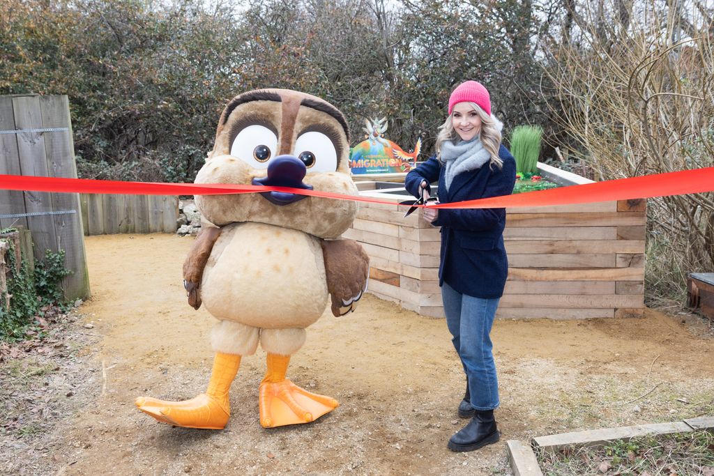 Helen Skelton opens a brand new trail and duck pond at Walthamstow Wetlands