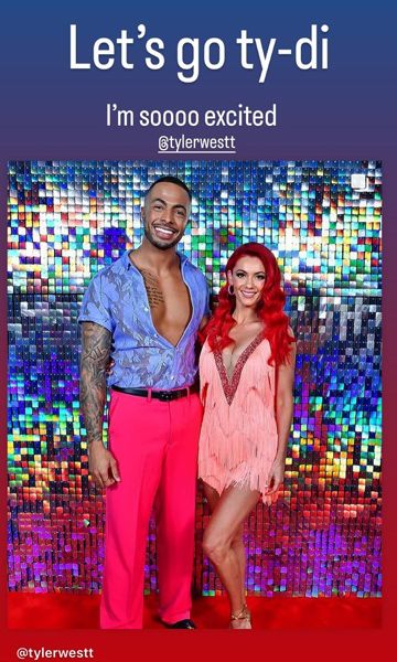 dianne buswell tyler west opening night strictly tour