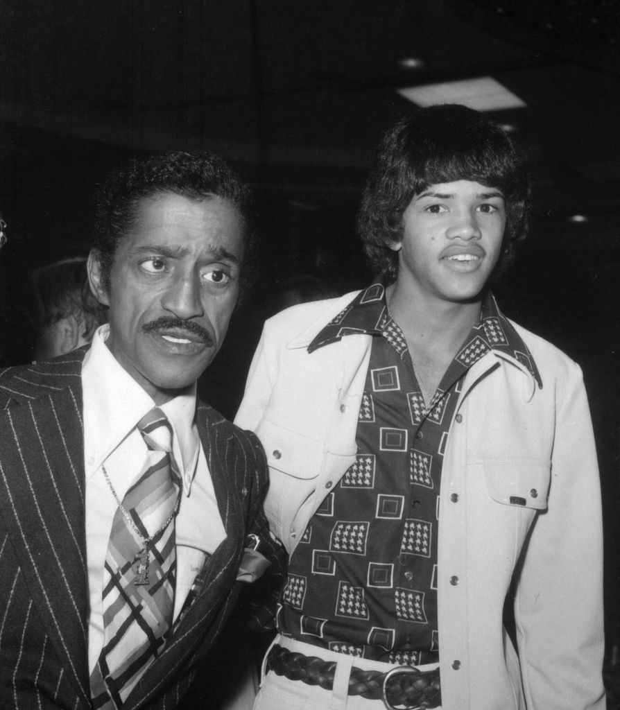 Mandatory Credit: Photo by Nate Cutler/Globe Photos via ZUMA Press Wire/Shutterstock (15597209k)
July 26, 2003 - SAMMY DAVIS JR & SON MARK.
ARCHIVE, USA - 26 Jul 2003