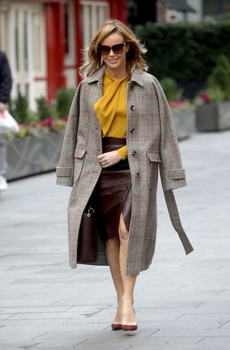 6 amanda holden leather skirt outfit