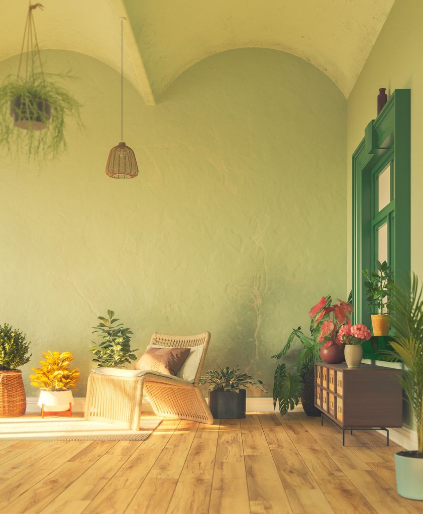 Beautiful green shades promote natural positivity