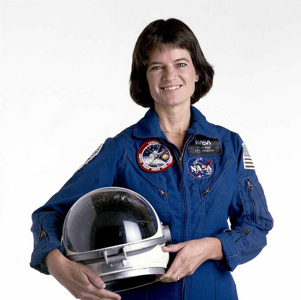 Sal (pictured in 1986) was the first American woman to go to space 