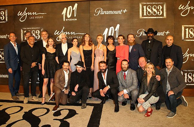 The 1883 cast on the red carpet