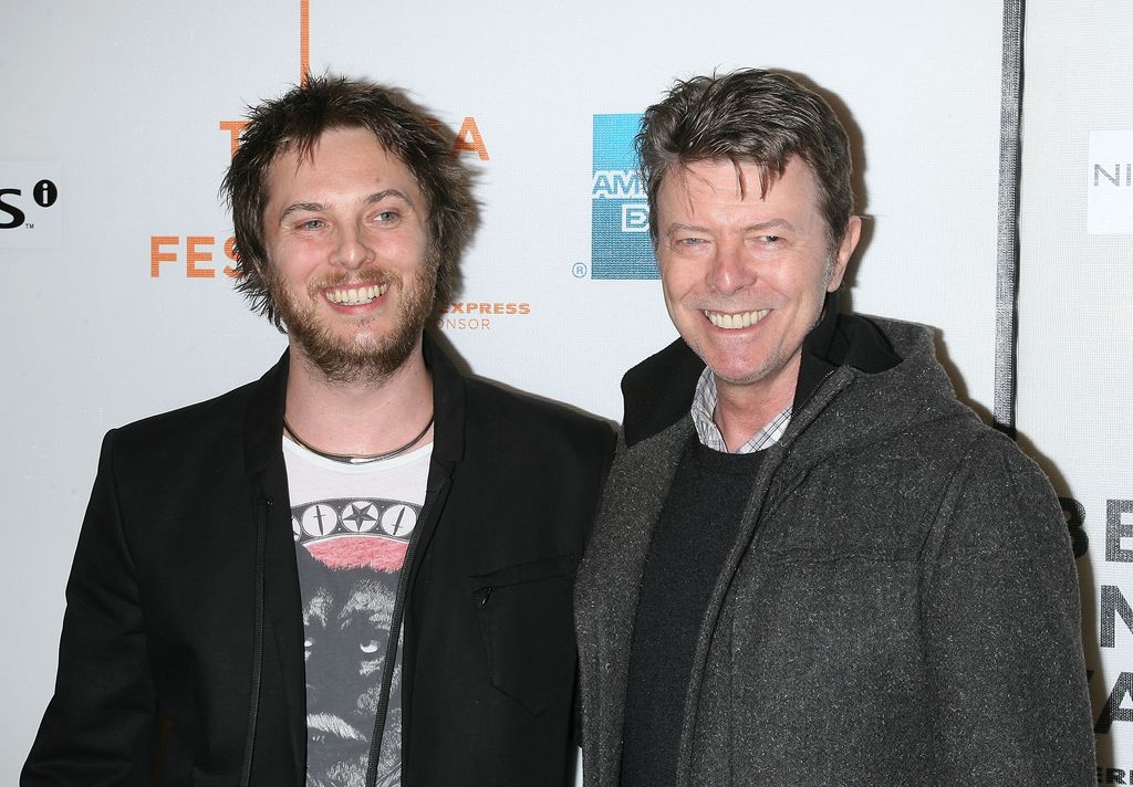 NEW YORK - APRIL 30:  Director Duncan Jones and his father, Musician David Bowie attend the premiere of "Moon" during the 8th Annual Tribeca Film Festival at BMCC Tribeca Performing Arts Center on April 30, 2009 in New York City.  (Photo by NEW YORK - APRIL 30:  Director Duncan Jones and his father, Musician David Bowie attend the premiere of "Moon" during the 8th Annual Tribeca Film Festival at BMCC Tribeca Performing Arts Center on April 30, 2009 in New York City.  (Photo by Jim Spellman/WireImage) )