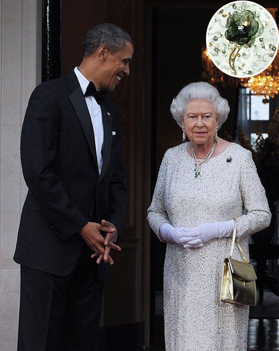 barack obama and the queen