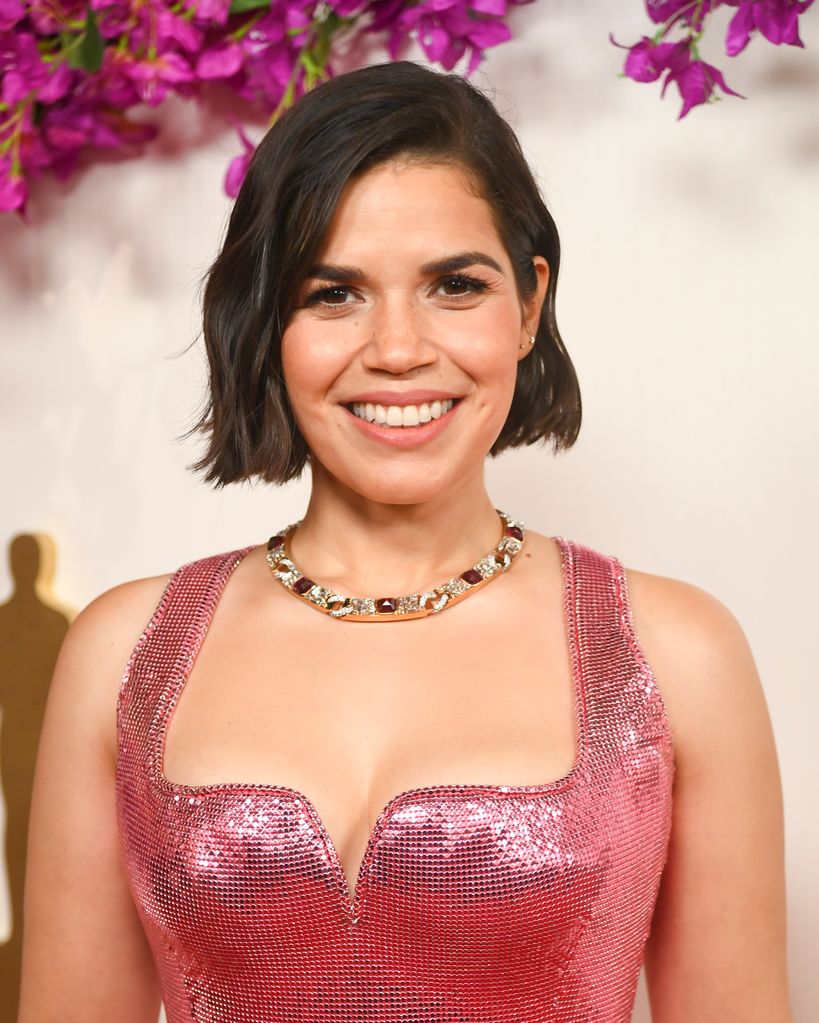 America Ferrera at the 96th Annual Oscars held at Ovation Hollywood on March 10, 2024 in Los Angeles, California. (Photo by Alberto Rodriguez/Variety via Getty Images)