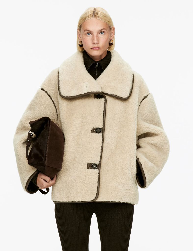 Arket Short Pile Jacket