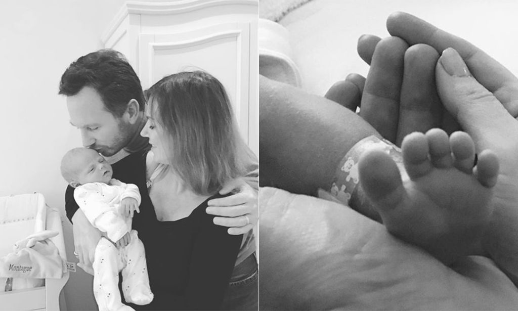 GERI HALLIWELL WELCOMES FIRST CHILD WITH CHRISTIAN HORNER