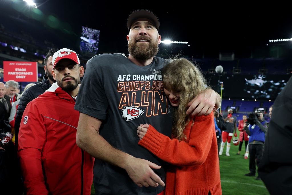 Travis Kelce and his team are headed to the Super Bowl