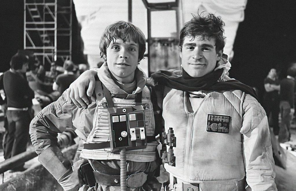 Mark Hamill and Treat Williams in 1980's The Empire Strikes Back