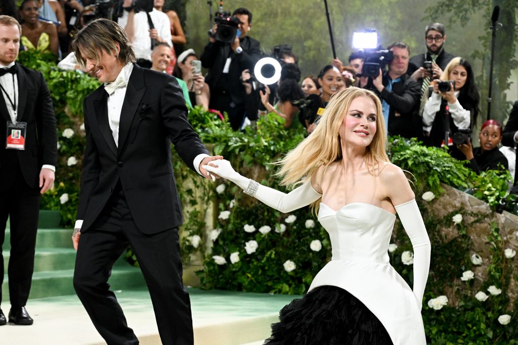 Keith Urban and Nicole Kidman at the 2024 Met Gala