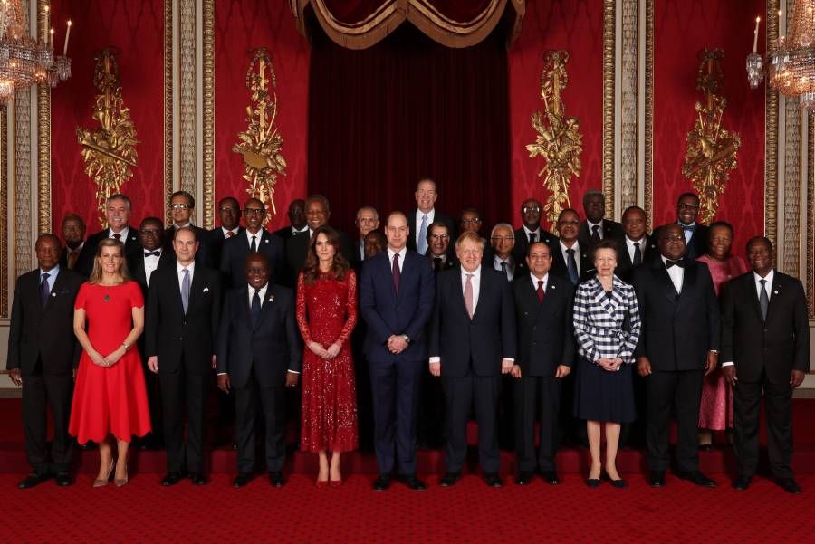 royal reception group photo