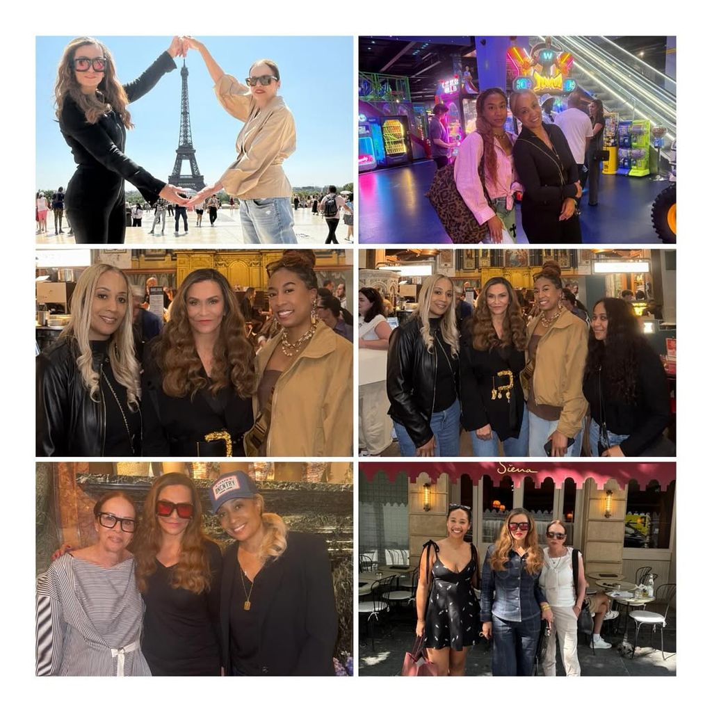 Family photos of Beyonce and Tina