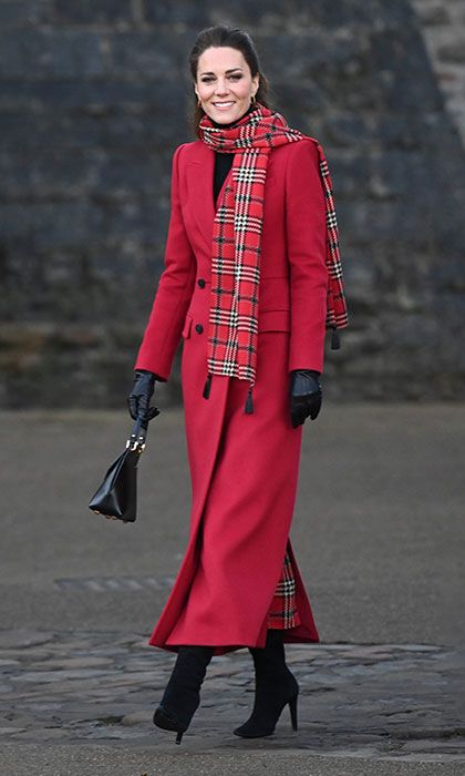 Kate Middleton in red: All of the Duchess' sultry scarlet looks | HELLO!