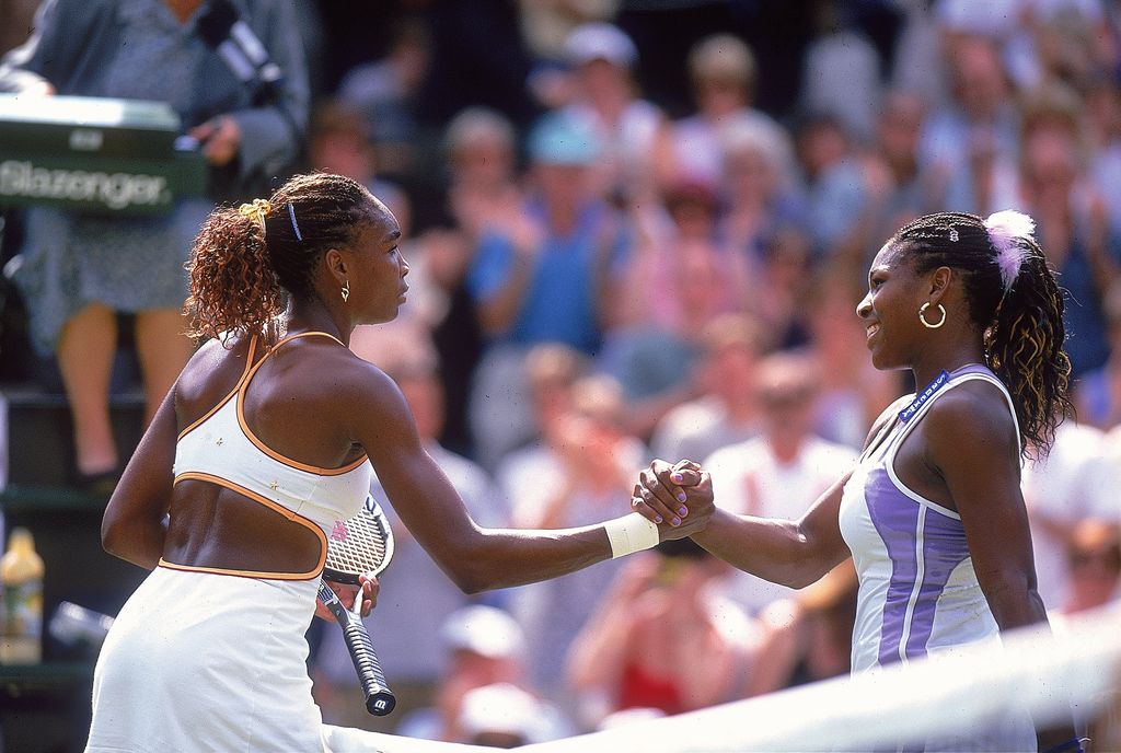 Venus Williams at Wimbledon in 2000