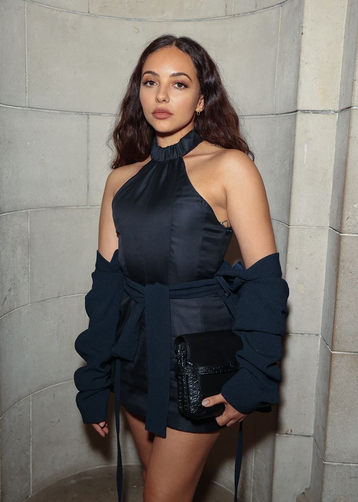 Jade Thirlwall attends the Richard Malone show during London Fashion Week September 2021