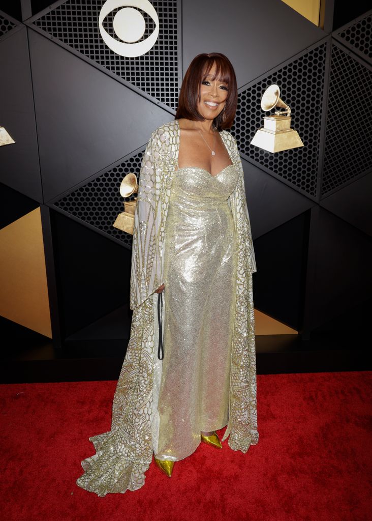 Gayle King arrives at The 66th Annual Grammy Awards, airing live from Crypto.com Arena in Los Angeles, California, Sunday, Feb. 4 (8:00-11:30 PM, live ET/5:00-8:30 PM, live PT) on the CBS Television Network, and streaming live and on demand on Paramount+.* (Photo by Francis Specker/CBS via Getty Images)