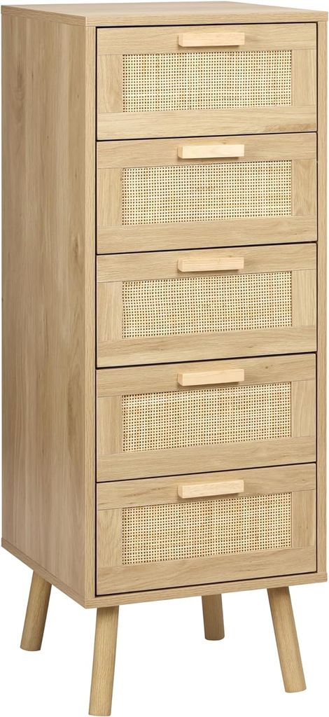 Rattan drawers